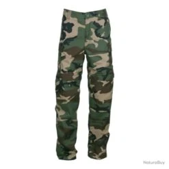 Pantalon De Treillis Transformable En Short Couleur Camouflage Woodland.