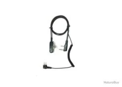 CÂBLE MICRO POUR CASQUE ANTIBRUIT 3M PELTOR SPORTTAC - J22 - KENWOOD TK/ MIDLAND CT ET G10