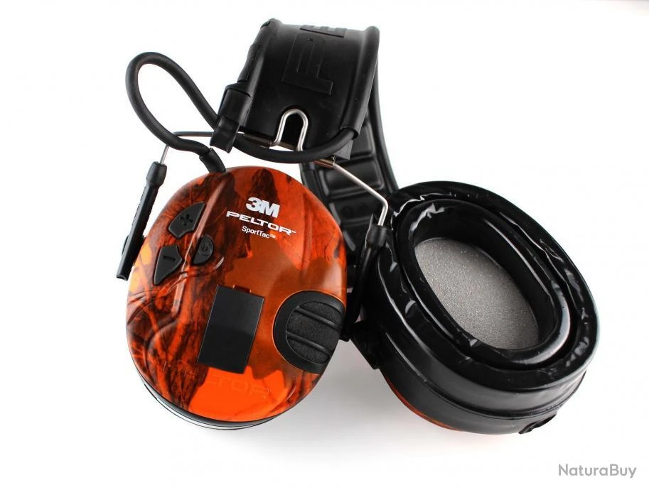 CASQUE 3M PELTOR SPORTTAC - KIT GEL - COQUILLES CAMO ORANGE 3 CASQUE 3M PELTOR SPORTTAC - KIT GEL - COQUILLES CAMO ORANGE