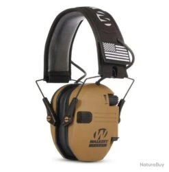 CASQUE ANTI-BRUIT ELECTRONIQUE WALKER'S RAZOR COULEUR SABLE