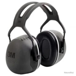 CASQUE PELTOR X5 NOIR - SNR=37dB - (X10)