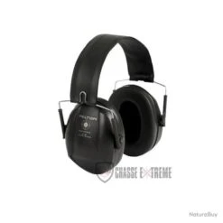 Casque 3M PELTOR Bull'eye I Noir Avec Serre-Tête Pliable