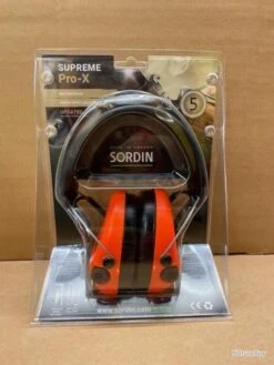 MSA Casque SORDIN Supreme Pro X Cuir Orange