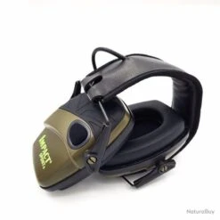 Casque Anti-bruit électronique 24dB Impact Sport Vert