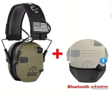 Casque Antibruit Écoute Active Protection Auditive Tir Travaux Chasse + Adaptateur Bluetooth New 3 Casque Antibruit Écoute Active Protection Auditive Tir Travaux Chasse + Adaptateur Bluetooth New