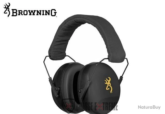 Casque De Protection BROWNING Buckmark II Noir 3 Casque De Protection BROWNING Buckmark II Noir