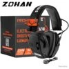 Casque De Tir Anti-bruit électronique ZOHAN PROHEAR NRR 23db -Peltor Soldes 00001 Casque de tir anti bruit electronique ZOHAN PROHEAR NRR 23db