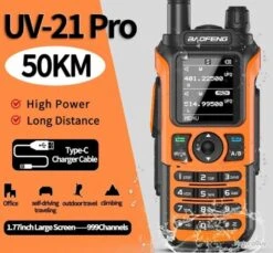 DESTOCKAGE .....VHF BAOFENG UV-21 PRO Longue Distance, CB, RADIO, étanche