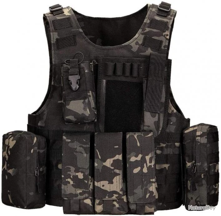 Gilet Tactique Armée Militaire Gilet Molle Airsoft Gilet Pour Hommes Femmes Camping Randonnée Chasse 3 Gilet Tactique Armée Militaire Gilet Molle Airsoft Gilet Pour Hommes Femmes Camping Randonnée Chasse