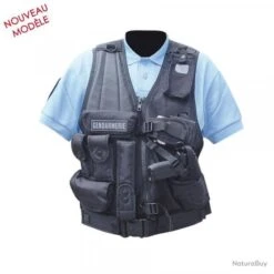 Gilet D'intervention Opex By Patrol Equipement Force Intervention Avec Holster Pour Pistolets