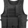 Gilet Tactique Multipoches Noir - Airsoft, Chasse, Etc. - Livraison Gratuite Et Rapide -Peltor Soldes 00001 Gilet tactique multipoches noir Airsoft chasse etc. Livraison gratuite et rapide