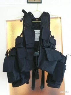 Mil-Tec Gilet Tactique Noir Mil Tec
