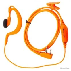 MIDLAND Kit Oreillette Micro D'origine Orange Pour G7/G9