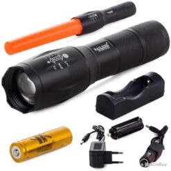 LAMPE SIGNALISATION XML T6 ZOOM BATON CONE ROUGE CIRCULATION POLICE GENDARMERIE