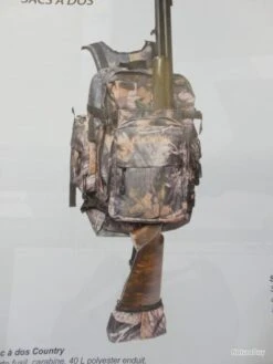 1362- SAC A DOS ( 40L ) PORTE FUSIL CARABINE - NEUF!!!!!SUPER PRODUIT