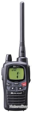 PACK TALKIE WALKIE MIDLAND G9 PRO NOIR + OREILLETTE 3 PACK TALKIE WALKIE MIDLAND G9 PRO NOIR + OREILLETTE
