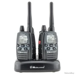 PAIRE DE TALKIE WALKIE MIDLAND G7 PRO BI-BANDE 8 CANAUX PMR446
