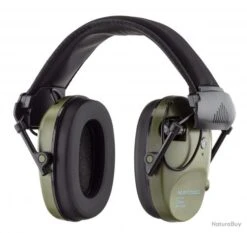 Pack Casque Num' Axes Electronique CAS1034 Kaki Avec Talkie Walkie