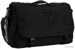 SAC MESSAGER TF-2215 NOIR AVEC BANDOULIERE ET POCHETTE POUR ORDINATEUR 17 POUCES AMOVIBLE