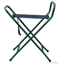 SIEGE ALU LEGER PLIANT HAUTEUR 55CM 4 PIEDS