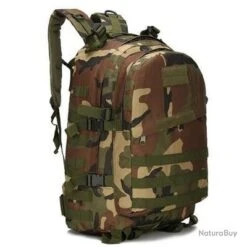 Sac A Dos Militaire Tactique 40L Couleur Camouflage MARRON/VER/TAN LIVRAISON GRATUITE !!