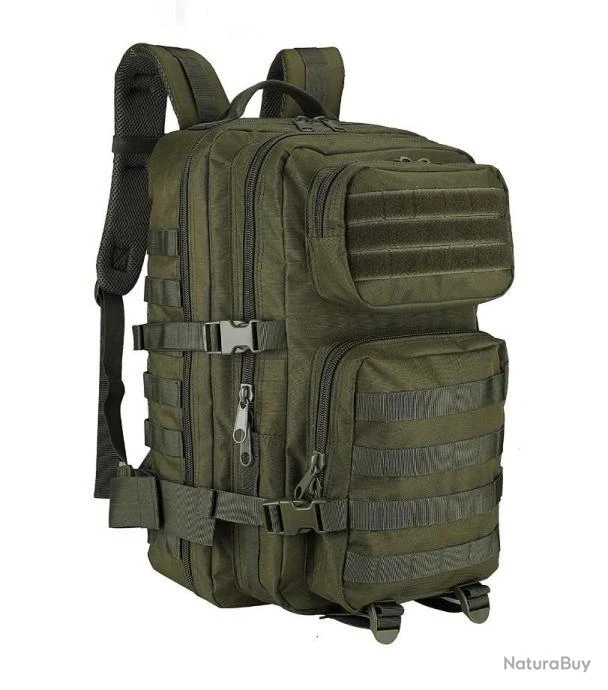 Sac à Dos Militaire Tactique 40L Multifonction Randonnée Chasse Pêche Camping Trekking Escalade 3 Sac à Dos Militaire Tactique 40L Multifonction Randonnée Chasse Pêche Camping Trekking Escalade