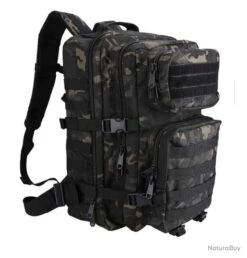 Sac à Dos Militaire Tactique Multifonction 40L Randonnée Chasse Pêche Camping Trekking Escalade