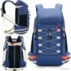 Sac à Dos De Randonnée Léger Imperméable 40 L Avec Housse Pluie Camping Escalade Ski Cyclisme Bleu -Peltor Soldes 00001 Sac a Dos de Randonnee Leger Impermeable 40 l Avec Housse Pluie Camping Escalade Ski Cyclisme Bleu