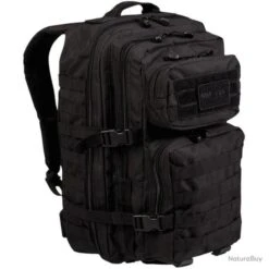 Mil-Tec Sac A Dos US Style "Assault" 36 Litres Noir