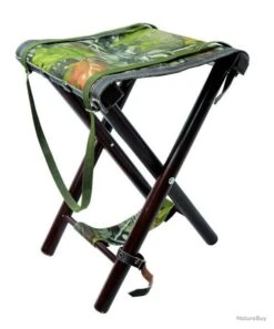 Siège De Battue En Bois Beauvoir Januel Assise Camo 55 Cm