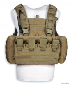 Tasmanian Tiger TT CHEST RIG MKII - BRELAGE / PORTE PLAQUE SABLE