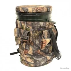 Tabouret-seau Pivotant Camo 25 Litres