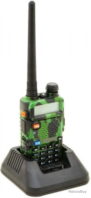 Talkie Walkie VHF/UHF 144-146/430-440MHZ - FM Radio - Bi Bande - Camouflage Vert Livraison Gratuite 3 Talkie Walkie VHF/UHF 144-146/430-440MHZ - FM Radio - Bi Bande - Camouflage Vert Livraison Gratuite