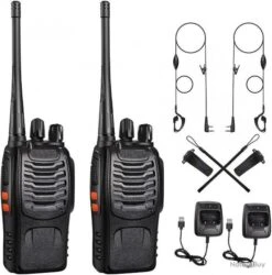 Talkies Walkies 400-470MHz 16 Canaux Rechargeables - X2 - LIVRAISON GRATUITE