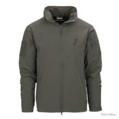 VESTE / BLOUSON TACTIQUE SOFTSHELL TF-2215 LIMA ONE - RANGER GREEN - LEGER ETANCHE AVEC CAPUCHE