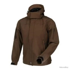 VESTE SOFTSHELL BAROUD TREX MARRON AVEC INTERIEUR POLAIRE