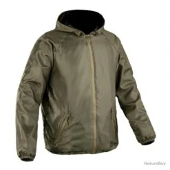 Veste De Pluie Membranée Ultra-Light Vert Olive