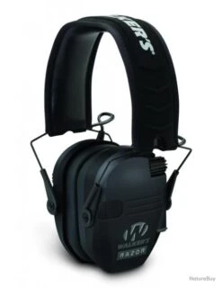Casque Walker's GAME EAR SLIM TACTICAL ELECTRONIC MUFF BLACK Walker Walkers