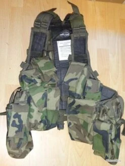 Mil-Tec Gilet Tactique Multi Poches MIL TEC GA-301-20-430 - VENDU PAR JEPERCUTE (D22M83)