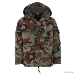 Parka Militaire Couleur Camouflage Allemand. -Peltor Soldes 00002 Parka militaire Couleur Camouflage Allemand Taille S