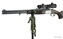 CANNE DE PIRSCH TELESCOPIQUE BIPIED -Peltor Soldes 00002 CANNE DE PIRSCH TELESCOPIQUE BIPIED