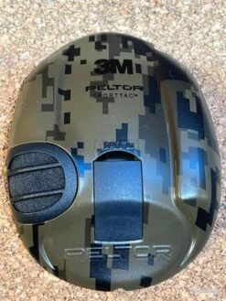 COQUES VERTES DIGITAL CAMO POUR PELTOR SPORTAC -Peltor Soldes 00002 COQUES VERTES DIGITAL CAMO POUR PELTOR SPORTAC