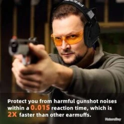 Casque De Tir Anti-bruit électronique ZOHAN PROHEAR NRR 23db -Peltor Soldes 00002 Casque de tir anti bruit electronique ZOHAN PROHEAR NRR 23db