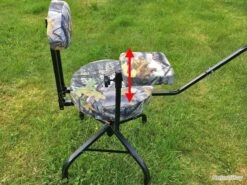 Chaise D'affût Pivotante à 360° Avec Un Support D'arme Et De Bras Réglable Pliante Matelassé 9 Chaise D'affût Pivotante à 360° Avec Un Support D'arme Et De Bras Réglable Pliante Matelassé -Peltor Soldes 00002 Chaise D affut Pivotante a 360 avec un Support D arme et de Bras Reglable Pliante Matelasse