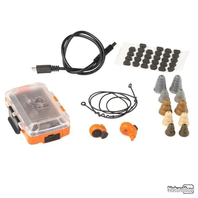 OP CHASSE JUILLET - KIT DE PROTECTION AUDITIVE PELTOR EEP-100 ORANGE 4 OP CHASSE JUILLET - KIT DE PROTECTION AUDITIVE PELTOR EEP-100 ORANGE – Image 2