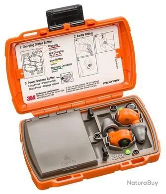 PACK BOUCHON D'OREILLE PELTOR LEP-200 ORANGE 3 PACK BOUCHON D'OREILLE PELTOR LEP-200 ORANGE