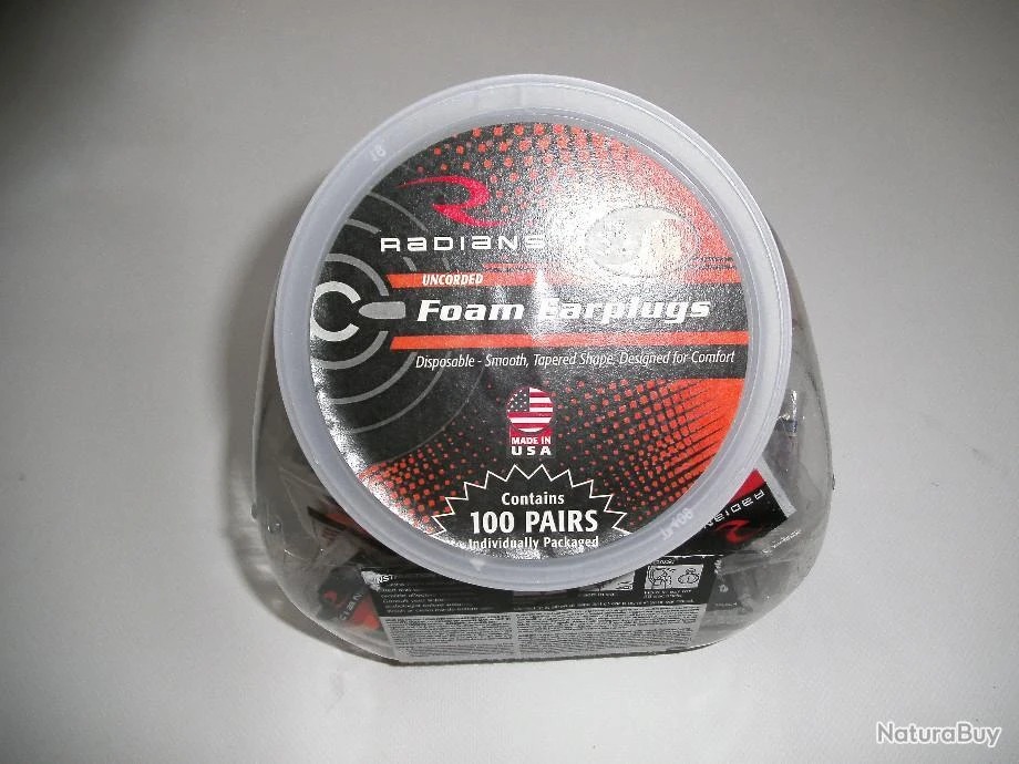 PRESENTOIR AVEC BOUCHONS D'OREILLES RADIANS PAR SACHET DE 2 RESTE 87 SACHETS 4 PRESENTOIR AVEC BOUCHONS D'OREILLES RADIANS PAR SACHET DE 2 RESTE 87 SACHETS – Image 2