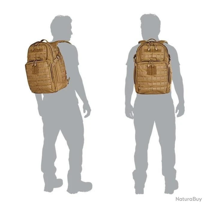 5.11 Tactical Sac à Dos RUSH 24 2.0 Beige 4 5.11 Tactical Sac à Dos RUSH 24 2.0 Beige – Image 2