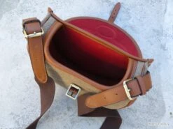 Sac De Chasse Luxe... Cuir Et Canvas... -Peltor Soldes 00002 Sac chasse luxe cuir canvas