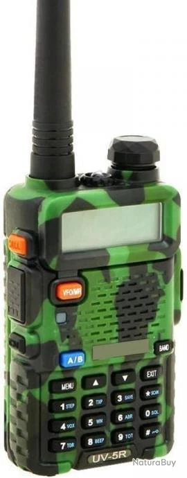 Talkie Walkie VHF/UHF 144-146/430-440MHZ - FM Radio - Bi Bande - Camouflage - Livraison Gratuite 4 Talkie Walkie VHF/UHF 144-146/430-440MHZ - FM Radio - Bi Bande - Camouflage - Livraison Gratuite – Image 2